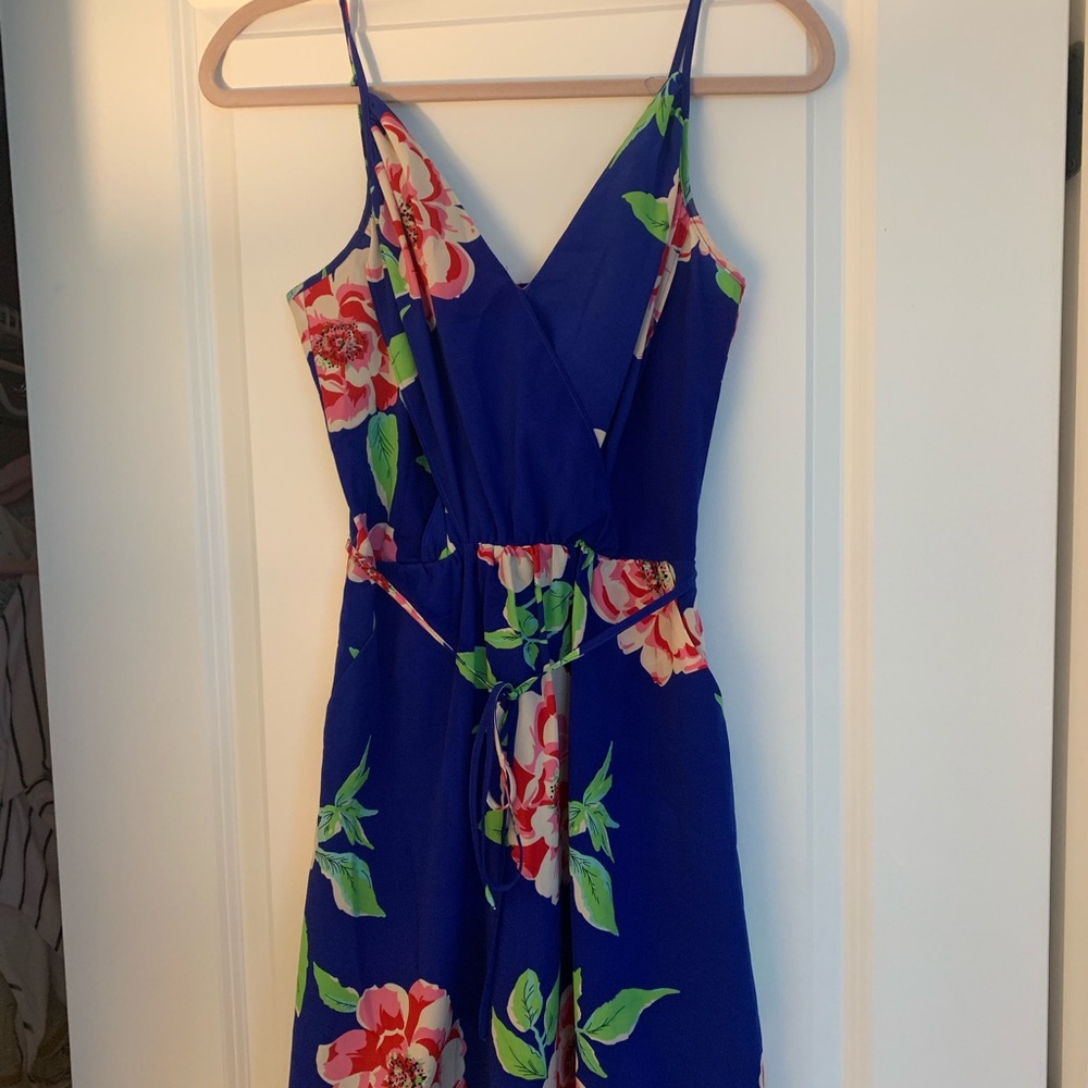 Yumi Kim Floral Spaghetti Strap Dress